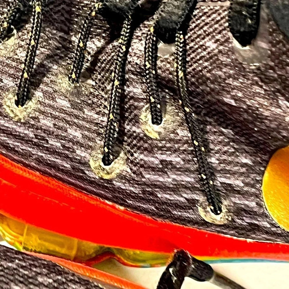 Nike KD8 GS Money Ball Multi color Basketballs Tennis shoes size 6.5Y red/blue - Picture 12 of 17